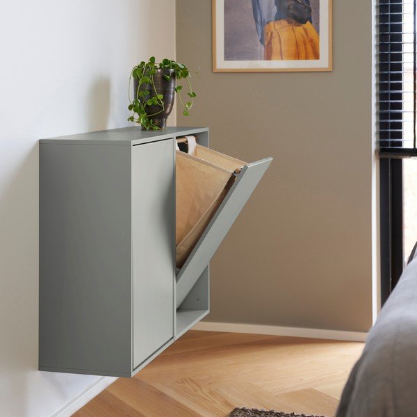 Prašno moder stenski koš za perilo Laundry Box – ReCollector-image-2