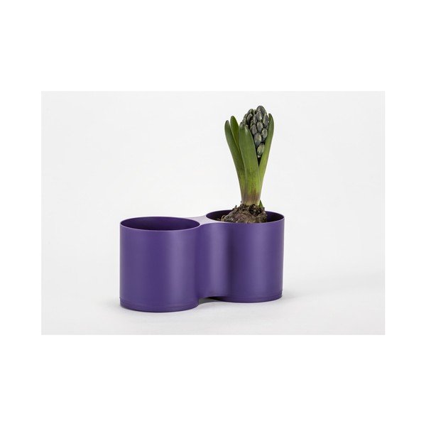 Vijoličen dvojni lonec Plastia Modulo-image-2