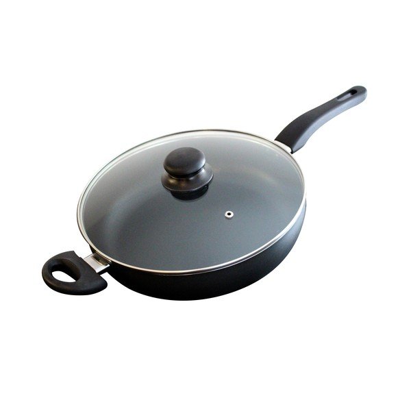 Aluminijasta posoda s steklenim pokrovom ELO, ø 28 cm-image-1