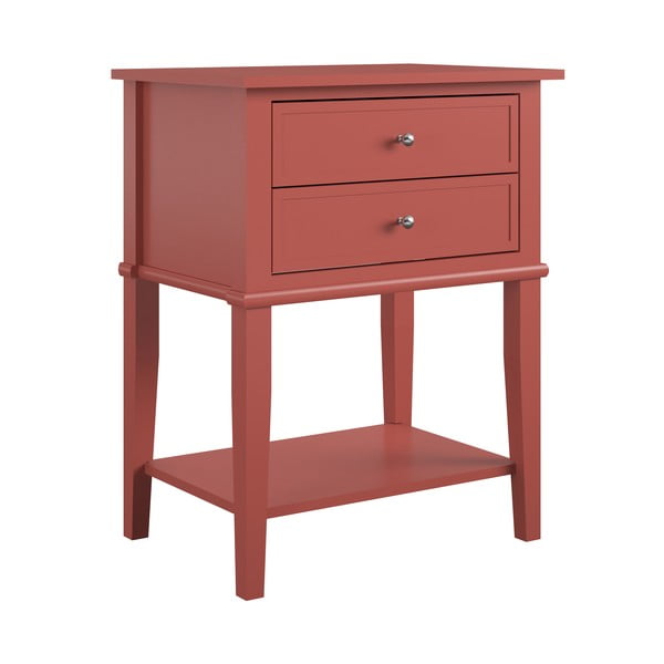 Opečnato oranžna nočna omarica Franklin – Støraa