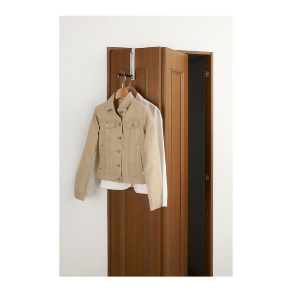 Črno-bela kljuka za obešanje na vratih YAMAZAKI Mito-image-3