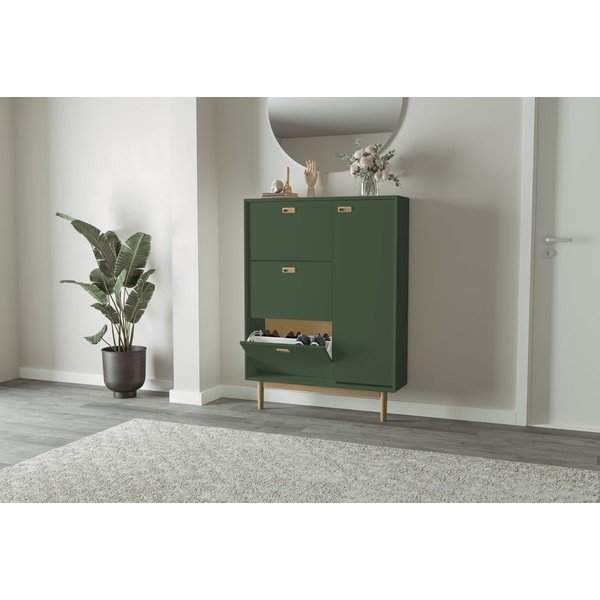 Zeleno stojalo za čevlje na tečajih Svea - Tenzo-image-1