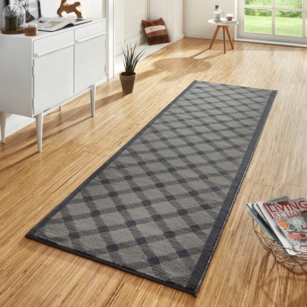 Siva tekačica Hanse Home Basic, 80 x 400 cm-image-1