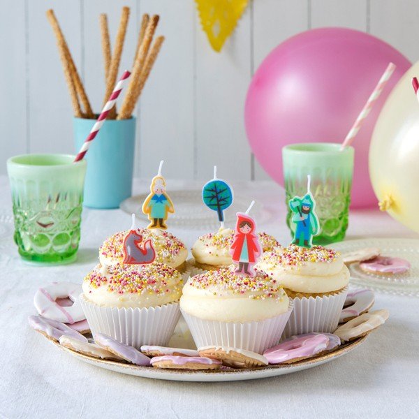 Komplet 5 svečk Rdeča kapica Rex London Red Riding Hood-image-3