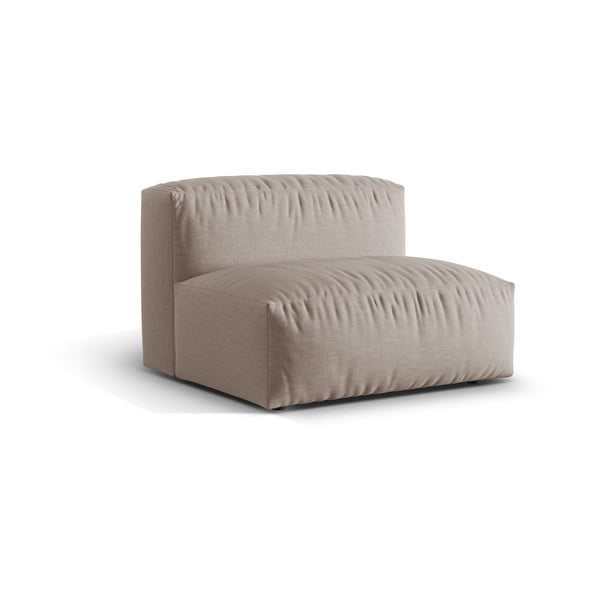 Bež modul za sedežno garnituro (sredinski modul) Martina – Micadoni Home-image-1