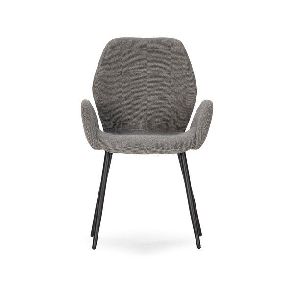 Sivi oblazinjeni jedilni stoli v kompletu 2 ks Ansu – Marckeric-image-2