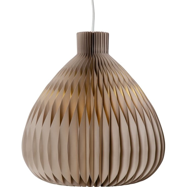 Svetlo rjavo senčilo ø 38 cm Honeycomb – Star Trading-image-2