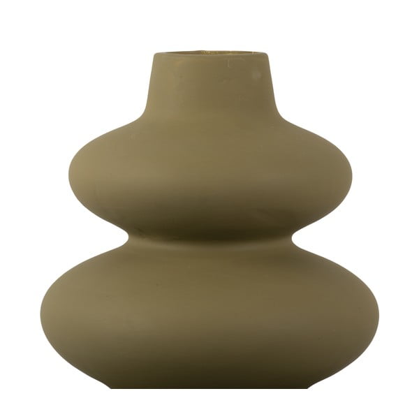 Zelena keramična vaza Karlsson Circles, višina 28,5 cm-image-3