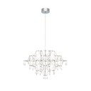 LED viseča svetilka v srebrni barvi ø 80 cm Efesos – Markslöjd