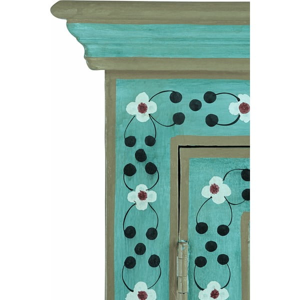 Zelena omarica iz masivnega manga 87x152x38 cm Prem – Støraa-image-3