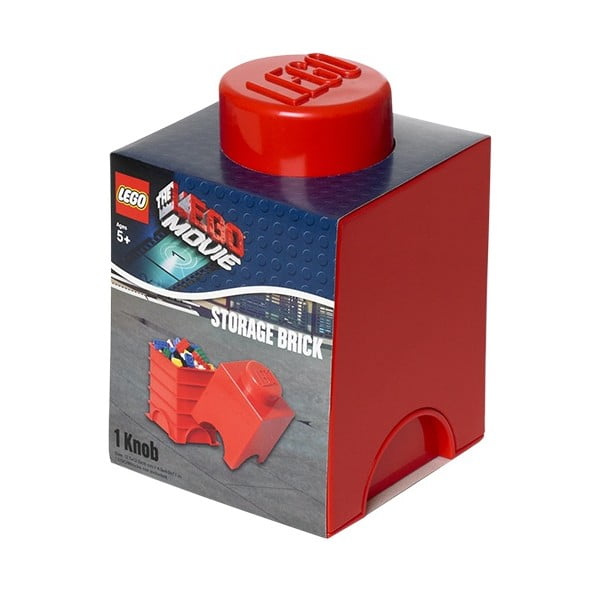 Škatla za shranjevanje Lego Movie, rdeča