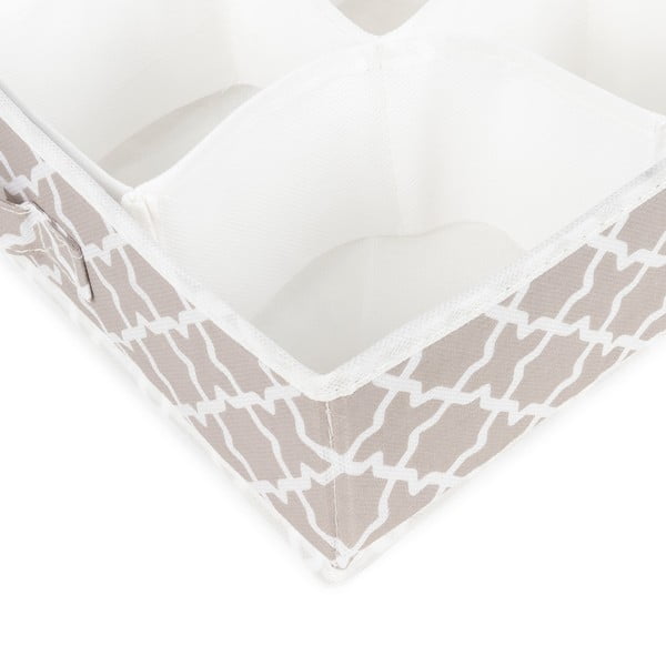 Bež organizator predalov s 16 predelki Compactor, 40 x 40 cm-image-4