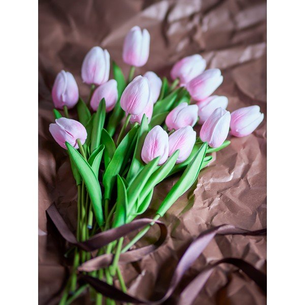 Umetna rastlina (višina 32 cm) Tulip – Bloomingville-image-1
