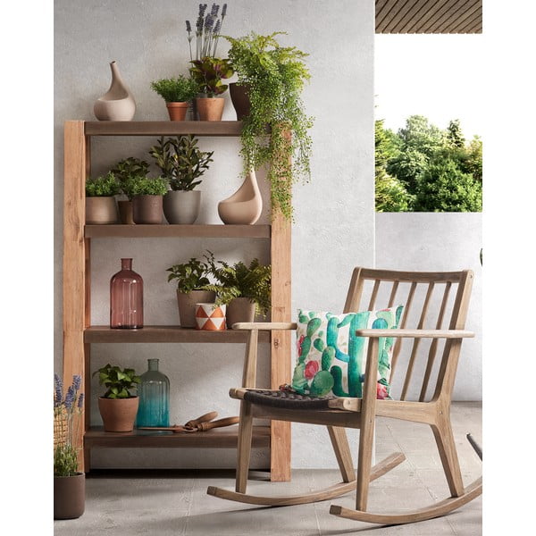 Komplet 3 temno rjavih betonskih loncev La Forma Lux-image-4