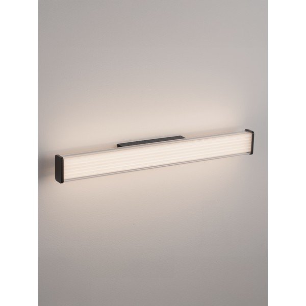 Mat črna kovinska LED stenska svetilka Misty – Nova Luce-image-2