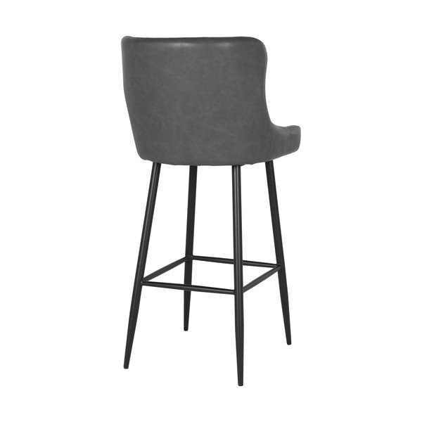 Temno siv barski stol 105 cm Dallas – House Nordic-image-3