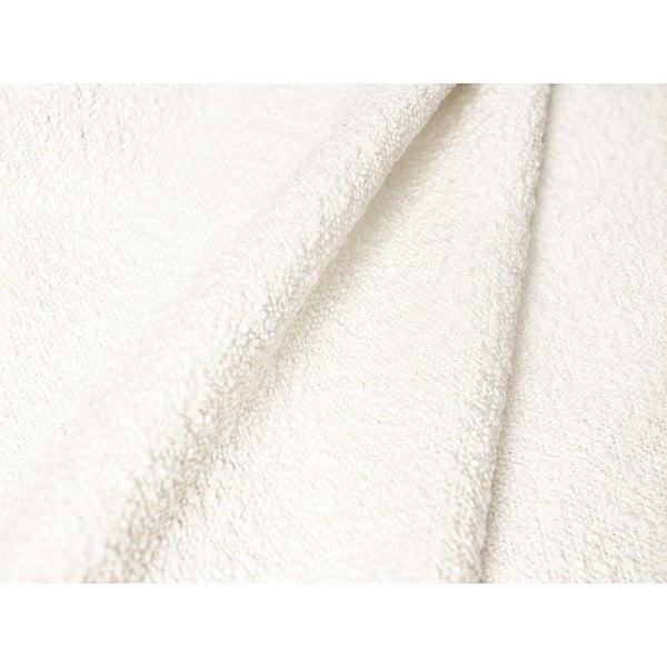 Bež podstavek za noge s tkanino bouclé Jodie - Micadoni Home-image-1