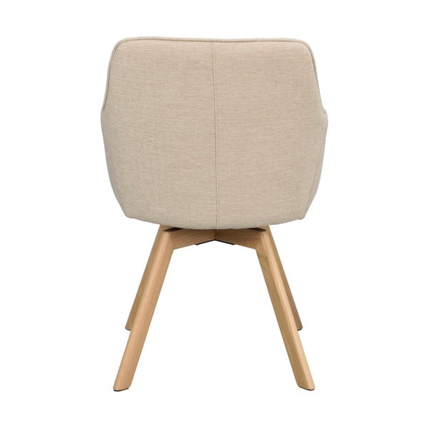 Bež oblazinjeni jedilni stoli v kompletu 2 ks Alison – Rowico-image-4