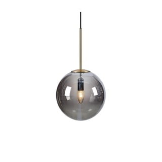 Steklena stropna svetilka Markslöjd Dione, ø 25 cm