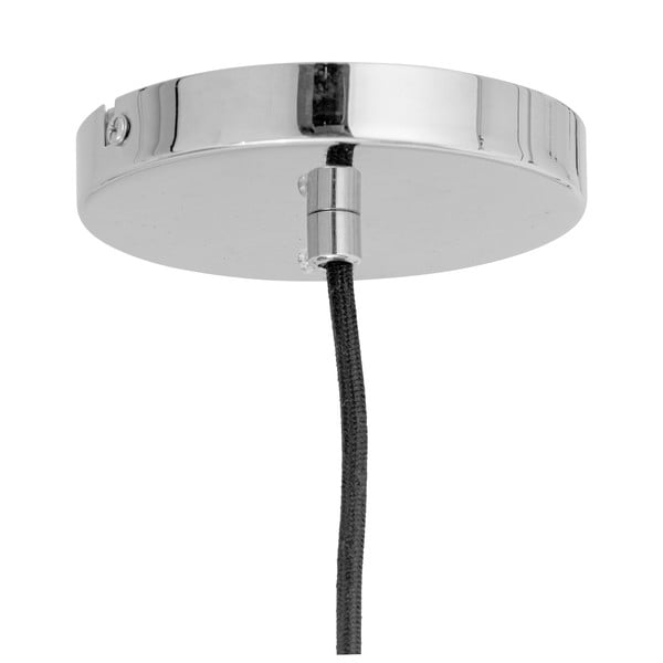 Bela viseča svetilka s tekstilnim senčilom ø 21 cm Pica – Bloomingville-image-2