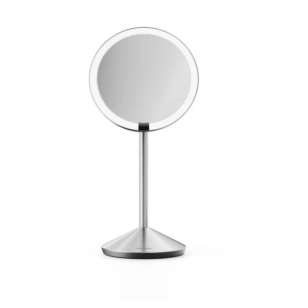 Kozmetično ogledalo z lučjo/povečevalno (10x povečava) ø 12 cm – simplehuman-image-3