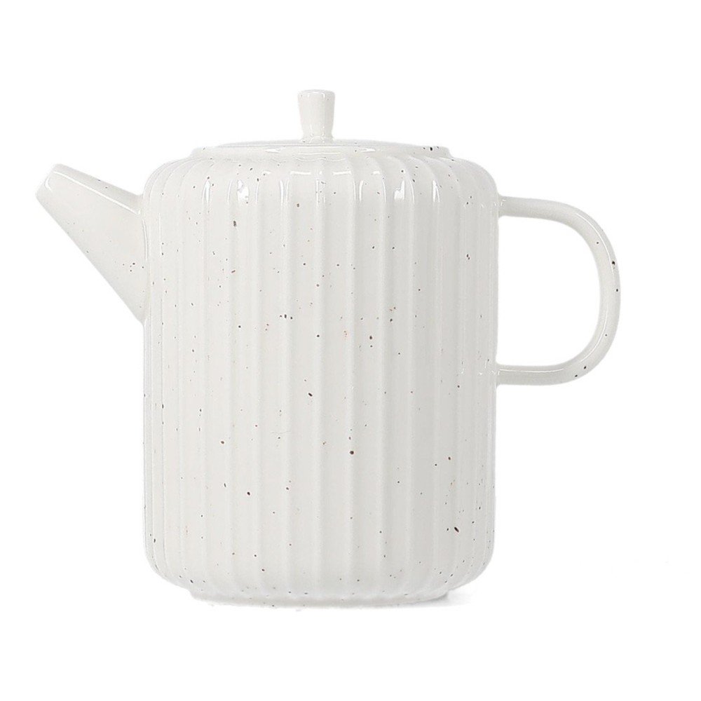 Bel čajnik iz porcelana new bone china 540 ml Ora Gloss