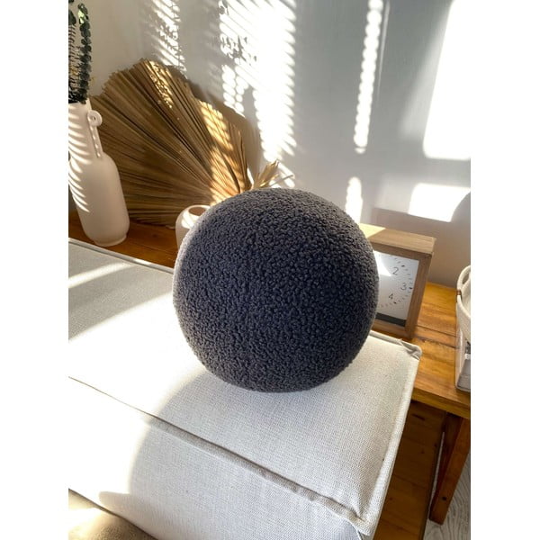 Okrasna blazina iz tkanine bouclé ø 20 cm Top – Mioli Decor-image-2