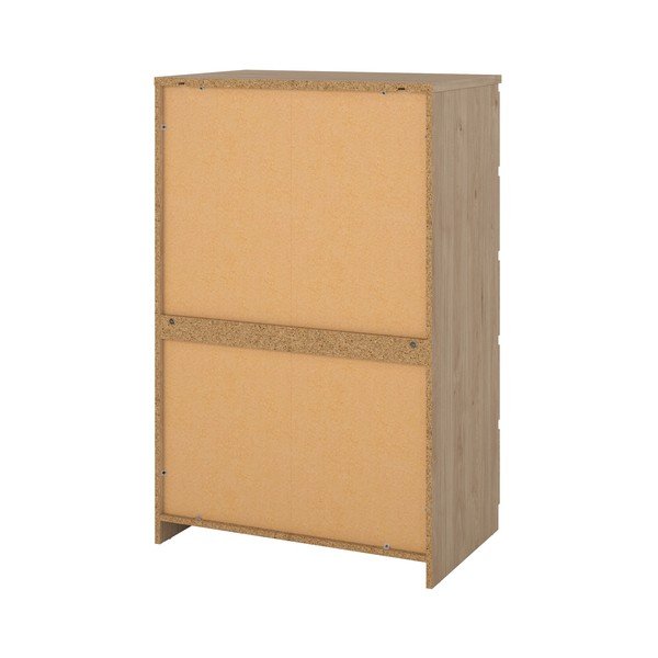 Komoda v hrastovem dekorju v naravni barvi 77x121x50 cm Naia – Tvilum-image-4