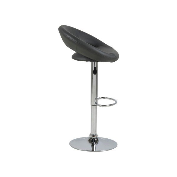 Črni barski stolček Actona Plump-image-1