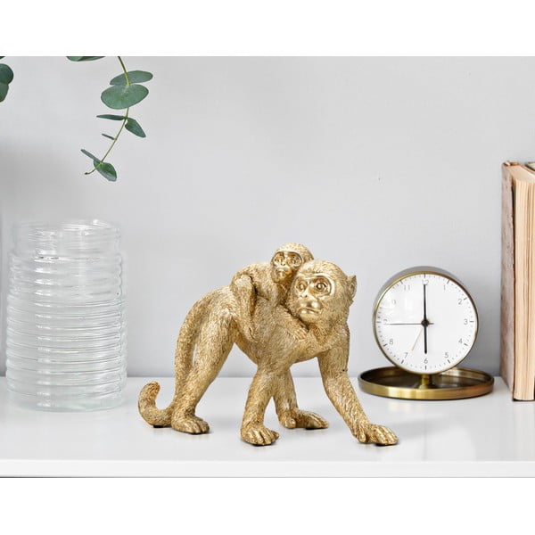 Kipec iz poliresina (višina 18,5 cm) Monkey Mom – Mauro Ferretti-image-1