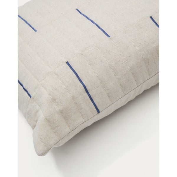 Prevleka za blazino iz mešanice lana 45x45 cm Blaina – Kave Home-image-2