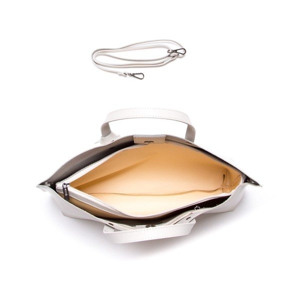 Luisa Vannini Usnjena torbica 3034 Beige-image-3