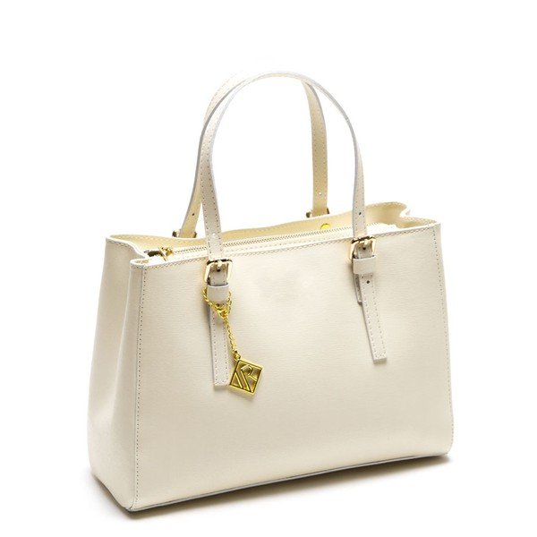 Usnjena torbica Isabella Rhea 441 Beige-image-1