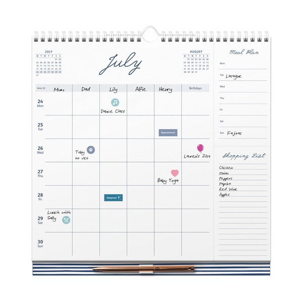 Tedenski družinski koledar - Busy B-image-3