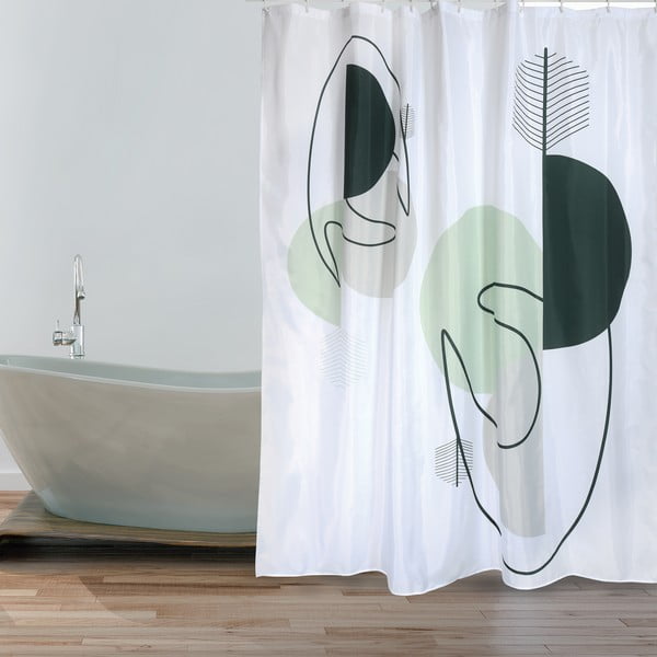 Zavesa za tuš 180x200 cm Minimalist – MSV-image-1