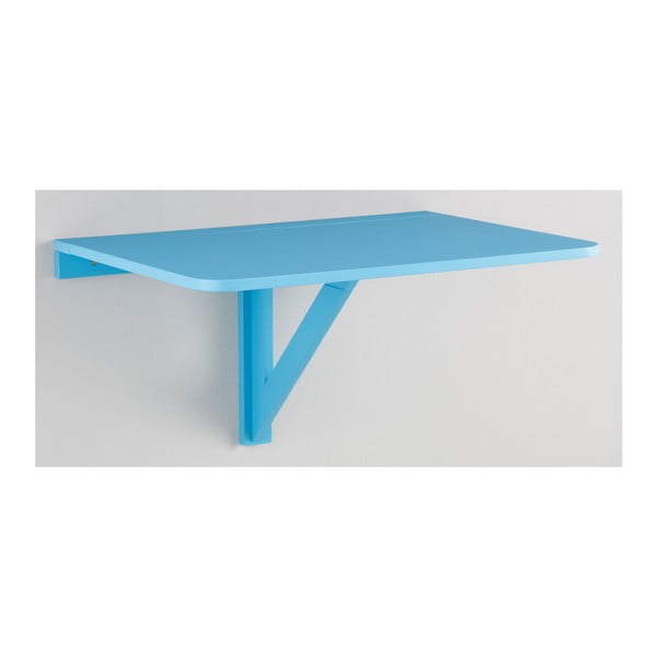 Modra zložljiva stenska mizica Støraa Trento, 41 x 80 cm