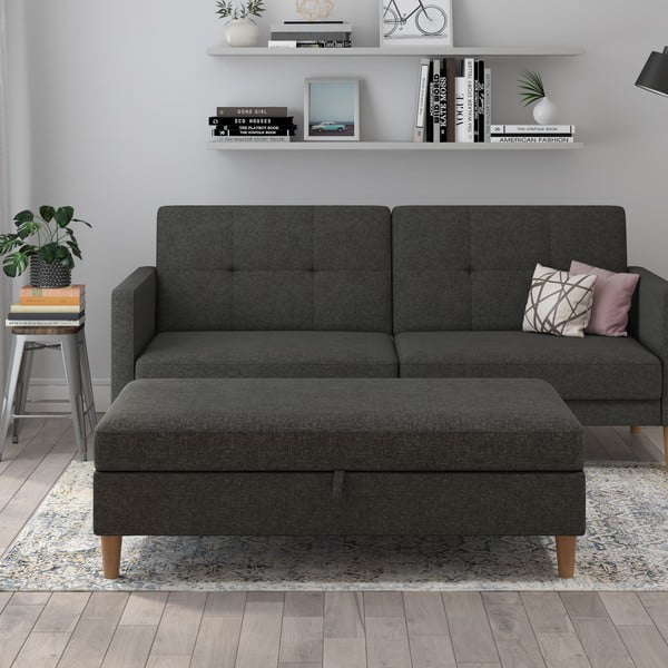 Temno siv tabure Lilly – Støraa-image-3