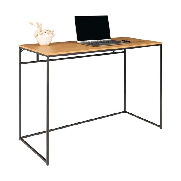 Pisalna miza z zgornjim delom v hrastovi barvi House Nordic Vita-image-4