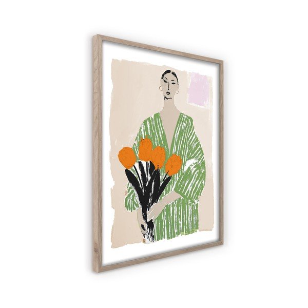 Tiskana slika z okvirjem 50x70 cm Stella – Styler-image-3