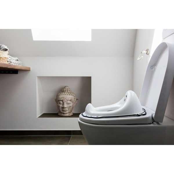 Beli otroški nastavek za WC školjko - Kindsgut   -image-1