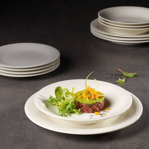 Bel porcelanski globoki krožnik Villeroy & Boch Like Color Loop, ø 23,5 cm-image-1