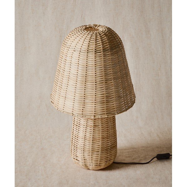 Namizna svetilka iz ratana v naravni barvi (višina 65 cm) Neuda – Kave Home-image-1