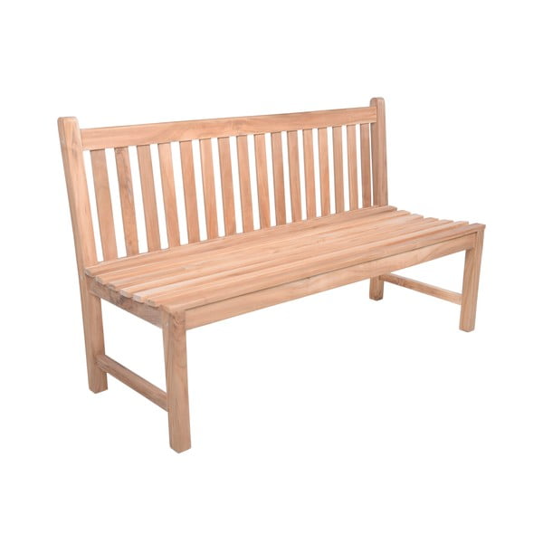 Vrtna klop iz masivnega lesa v naravni barvi Solo – Garden Pleasure-image-2