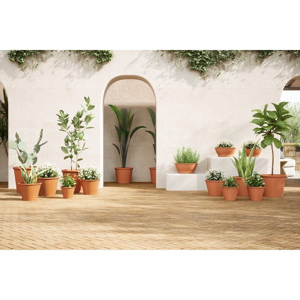 Cvetlični lonec iz terakote ø 39 cm Saramago Cilindro – Artevasi-image-2