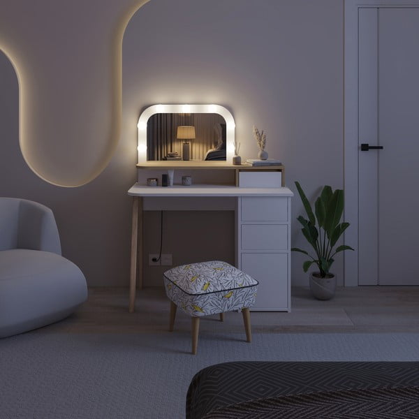 Kozmetična miza 52x105 cm Gloria – Marckeric-image-1