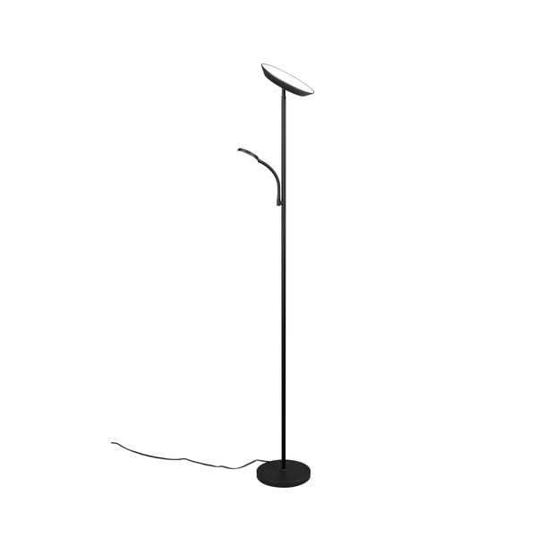 Črna LED stoječa svetilka (višina 178 cm) Specter – Reality