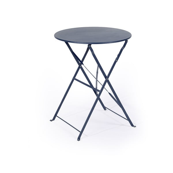 Temno modra garnitura vrtnega pohištva Bonami Essentials Retro-image-2