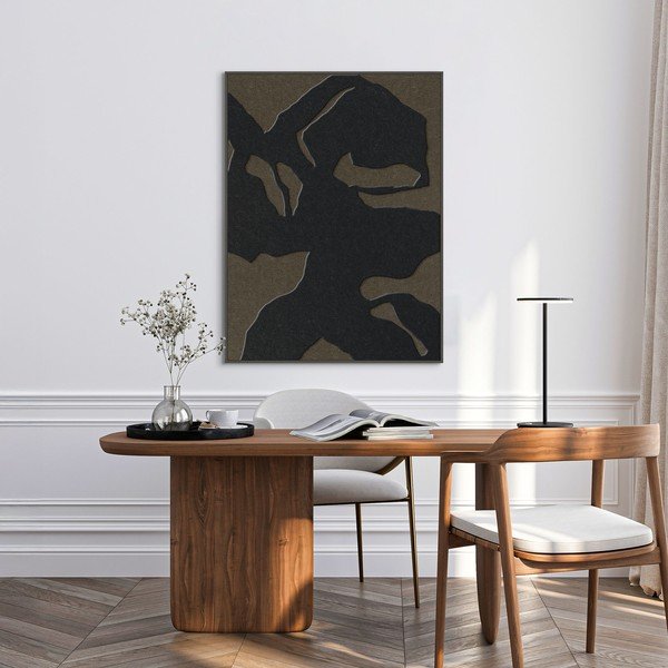 Akustična 3D slika z okvirjem 90x120 cm Silent Shadows 1 – Malerifabrikken-image-1