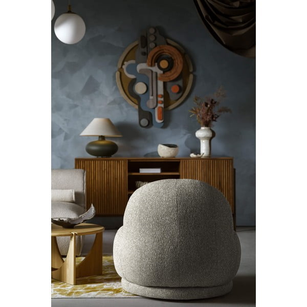 Siv/rjav fotelj Ovo – Miuform-image-3