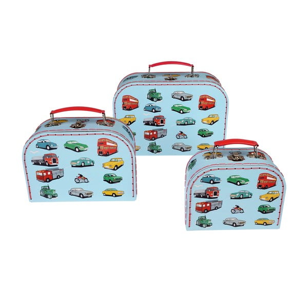 Otroški kovčki v kompletu 3 kos Road Trip - Rex London-image-3